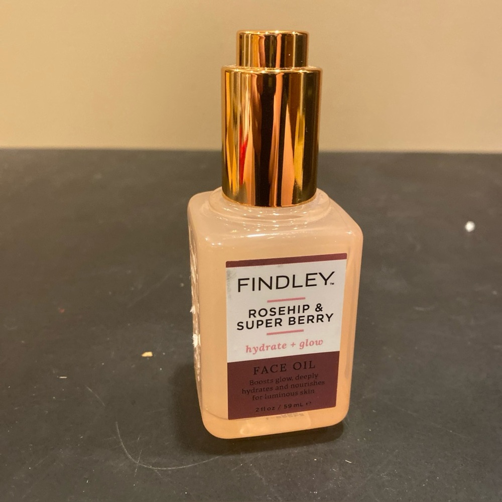 Findley Rosehip & Super Berry Face Oil 2 fl oz/59 mL - NEW